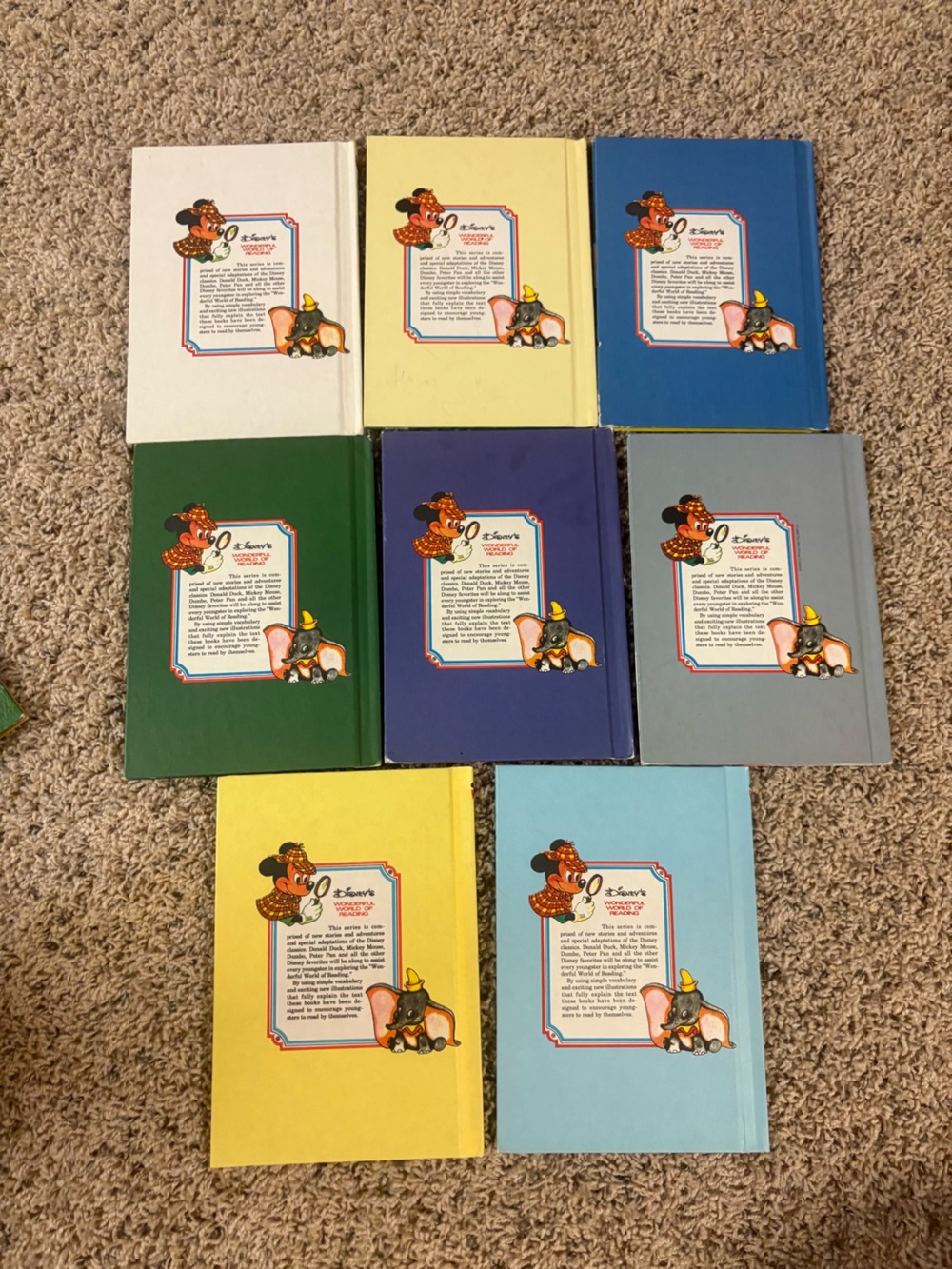 Vintage Walt Disney 46 Book Set - Many Classic Characters and Stories - Picture 3 of 13